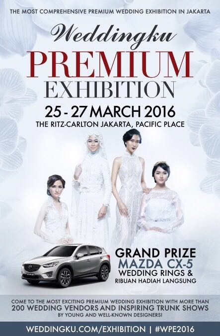 Ivory Bridal Collection Event Jakarta Weddingku Premium Exhibition 25-27 march 2016 hotel ritz carlton pasific place
