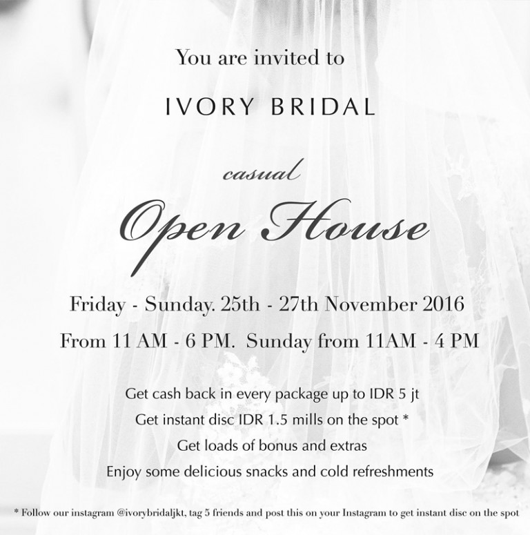 Ivory Bridal Jakarta Wedding Event 2016 Romantic Wedding Gown