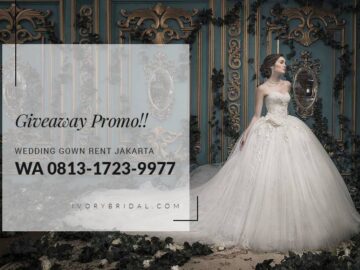 Harga Sewa Gaun Pengantin, Baju Gaun Pengantin